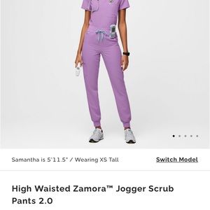 High Waisted Zamora Jogger in Lilac Dawn (limited edition)